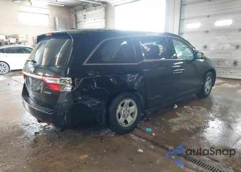 2011 Honda Odyssey Touring/Touring Elite из США, поврежденный, VIN 5FNRL5H98BB067612
